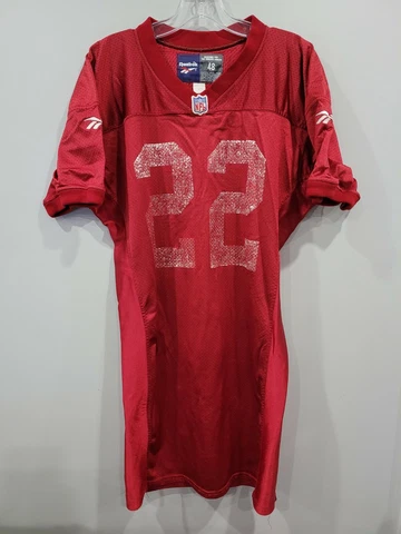 Rare VTG Reebok NFL Arizona Cardinals Emmitt Smith 22 Pro Cut Jersey 48 Blitz +2 Cover