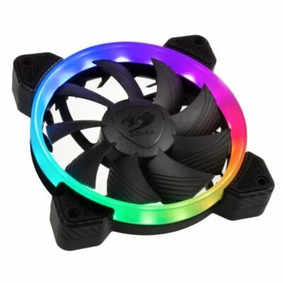 Cougar Hydraulic Vortex RGB FCB 120 mm PWM HDB Cooling Fan with RGB Lighting - Image 1 of 4