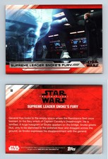 Snoke's Fury #10 Star Wars The Last Jedi Series 2 Topps 2018 Trading Card