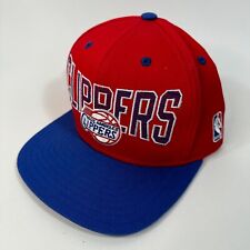 Adidas Los Angeles Clippers LA NBA Hat Cap Red Blue Snapback Adjustable