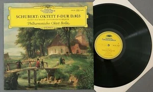 R738 Schubert Octet F-Dur D.803 Octet BPO DGG 139 102 SLPM Stereo - Picture 1 of 3