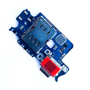 Samsung Galaxy S23 5G porta di ricarica microfono scheda SIM scheda USB PCB SM-S911 originale - Foto 1 di 18