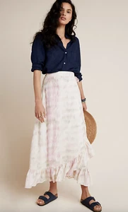 Anthropologie DOLAN Collection Mae Tie-Dye Midi Skirt Size S $198 NWT - Picture 1 of 9