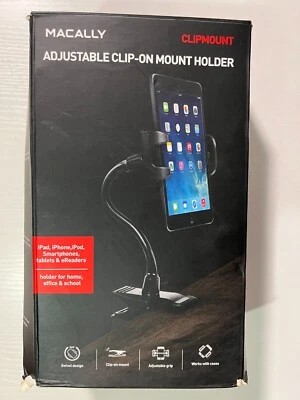 Macally - Adjustable Clip-On Mount Holder - NEW - Image 1 of 4