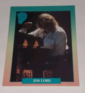 1991 Brockum RockCards #147 Jon Lord Deep Purple Rock 🎸 Tarjetas de banda de metal para el cabello - Imagen 1 de 10
