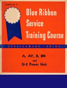 IH Farmall A AV B BN Tractor International Harvester BRSM Dealer Service Manual - Picture 1 of 13