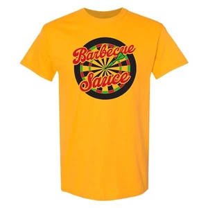 Salsa Barbacoa - Camiseta Ted Dartboard Divertida Programa de TV - Imagen 1 de 32