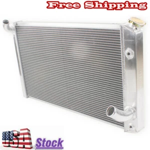 3Row Aluminum Radiator For 1973-1976 Chevy Corvette C3 350 454 5.7L 7.4L #478 - Foto 1 di 7
