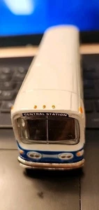 Vintage Diecast "Central Station" Bus Model Toy New York bus Roll back 6" - Picture 1 of 11