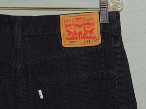 Levis 502 Cord Regular Fit Taper Leg 32x32 (eigentlich) White Tab TOP+ - Bild 1 von 4
