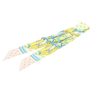 HERMES Twilly Brides de Gala Love Brides de Gala Love Herz Schal Damen 【U... - Bild 1 von 4