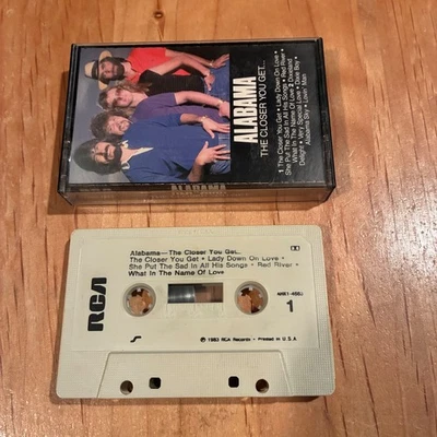 Alabama – The Closer You Get CASSETTE TAPE 1st US issue diamond rio brooks dunn - Image 1 of 4