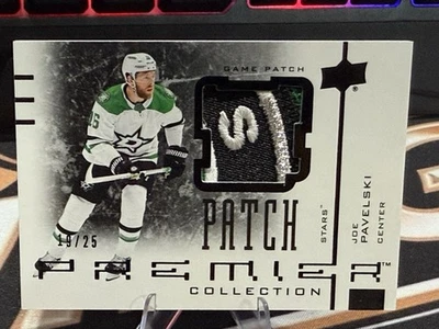 Б/у игровая нашивка 21 22 UD Premier Joe Pavelski /25 Sick Patch Dallas Stars - Изображение 1 из 4