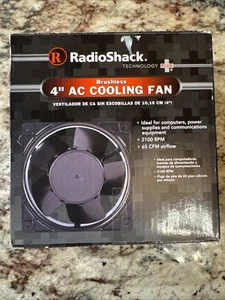 Radio Shack Radioshack Ventilateur de refroidissement sans balai 4” AC 273-241C - Photo 1/6