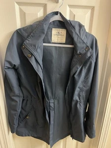 Oneill Women’s Blue Hooded Full Zip Jacket Outdoor Water Resistant Size XS - Picture 1 of 4