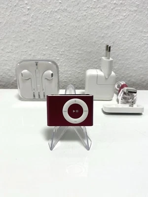 Apple iPod Shuffle Product 2. Generation Rot / Neue Kopfhör. / Schöner Zustand✅ - Bild 1 von 4