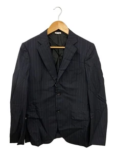 COMME des GARCONS HOMME DEUX Tailored Jacket S Wool NVY Stripe DG-J001 - Picture 1 of 5