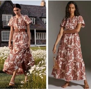 Dies ist ein Anthropologie Somerset Maxikleid.  - Bild 1 von 6