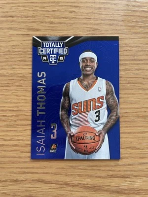 Isaiah Thomas 2014-15 Panini Totally Certified /149 Platinum Blue Prizm #56 Suns - Image 1 of 2