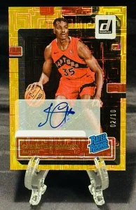 2022-23 Panini Donruss Basketball CHRISTIAN KOLOKO Gold Rated Rookie Auto #02/10 - Picture 1 of 2