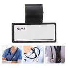  Stethoscope Marker Abs Plastic Work Name Tag Cards Write-on Labels Tube Id Tags