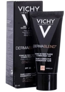 Vichy Dermablend FLUID Corrective Foundation 16H SPF35 30ml vanilla 20 Fond - Picture 1 of 1