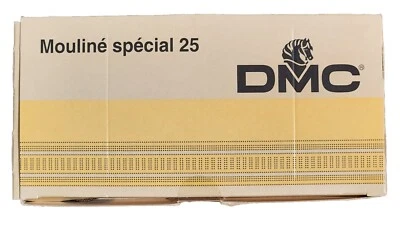 DMC Mouline Special 25 Cotton Embroidery Floss Box Of 12 Dark Brown #839 - Image 1 of 4