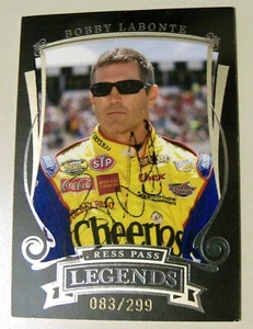 Bobby Labonte 2 HAND AUTOGRAPHED 2006 Trading Cards (PP#G34 083/299, Whls#HG72) - Picture 1 of 6