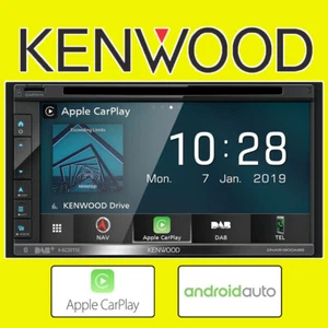 Kenwood DNX-5190DABS Doppel DIN Auto GPS Sat Nav Bildschirm DAB CARPLAY ANDROID AUTO - Bild 1 von 2