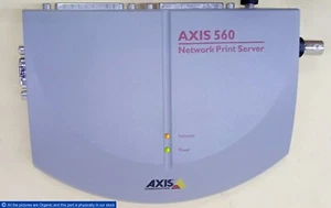 Axis 560 Network Print Server 0053-1 1K Parallel to Ethernet Printer Server - Bild 1 von 18