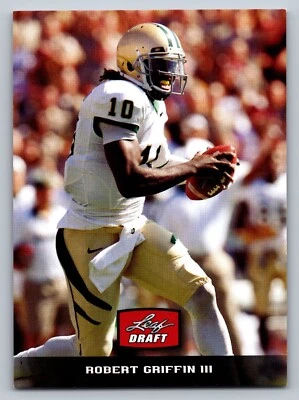 Robert Griffin III-2012 Leaf Draft #RGIII-3 Baylor Foto 1 de 2