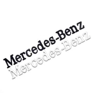 Etiqueta engomada de placa de identificación plana con emblema de coche de 21,8 cm para maletero Mercedes Benz - Imagen 1 de 14