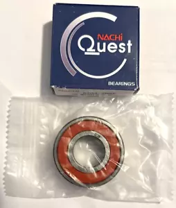 Rodamiento de bolas sellado de goma Nachi 6203NSE 40 mm x 17 mm x 12 mm nuevo - Imagen 1 de 4