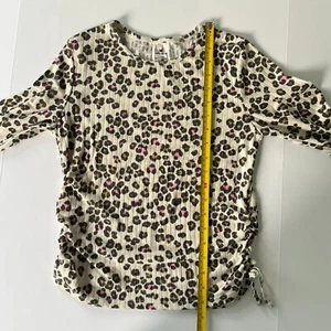 One Step Up T Shirt Girl's Junior's Long Sleeve Animal Print Top size L 14/16 - Picture 1 of 9