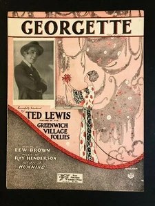 Vintage Sheet Music 1922 Georgette - Bild 1 von 2