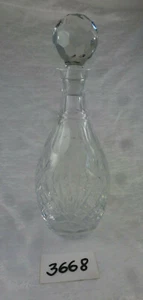 Nr.3668 Edinburgh Crystal Dekanter Whisky Glas Pressglas mit Glasverschluss  - Bild 1 von 7