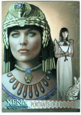 XENA 2004 ART & IMAGES PORTRAITS OF A WARRIOR PP15 INSERT TRADING CARD - Image 1 of 2