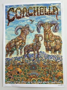 Emek Coachella 2018 Silkscreen Limited Signed & Numbered 66/250 - Picture 1 of 7