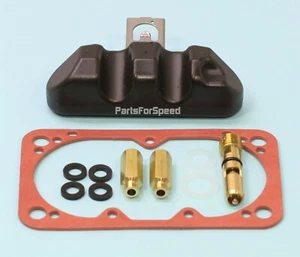 Holley 4150 Carburetor Jet Extensions, Notched Float, Needle & Seat + Gasket Kit - Picture 1 of 1