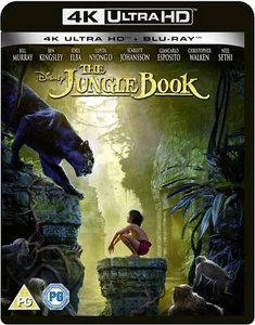 The Jungle Book - 4K UHD + Blu-ray  **NEW**   ( No Slipcover ) - Picture 1 of 1