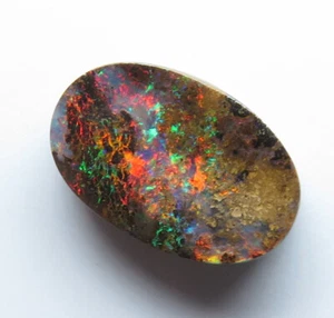 Australian Boulder Opal 2.44ct Natural Queensland Stone - Picture 1 of 8