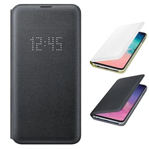 Genuine Samsung Galaxy S10e LED Wallet Cover (EF-NG970) - Picture 1 of 10