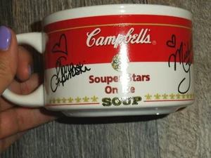 Campbell's Soup Souper Stars On Ice Coffee Soup Mug Kwan, Lipinski, Bobek - Picture 1 of 6