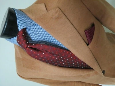 Casaco esportivo Arnold Brant feito na Itália Colombo cashmere e Vicuna blend 42 R - Imagem 1 de 4