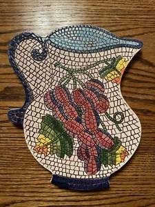 Remache vintage de cerámica Leonardo hecho en Italia estampado 7202 - Imagen 1 de 4