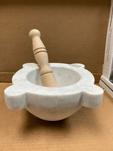 Mörser und Stößel Marmor  - Bild 1 von 5