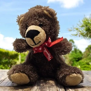 Russell Stover Teddybär Plüsch Mini Stofftier Spielzeug hängend Liebe Valentinstag - Bild 1 von 9