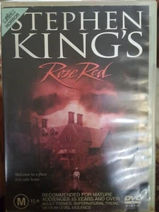 STEPHEN KING'S ROSE RED DVD RARE 2002 TV MINI-SERIES NANCY TRAVIS & DAVID DUKES - Picture 1 of 3