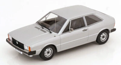 KK Scale 1/18 VOLKSWAGEN SCIROCCO 1 L SILVER 1975 Diecast - KKDC181375 - Image 1 of 4