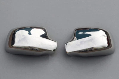 Tipo B Cromo Retrovisor Cubiertas para Bordes Para dacia duster (2010 - Imagen 1 de 2